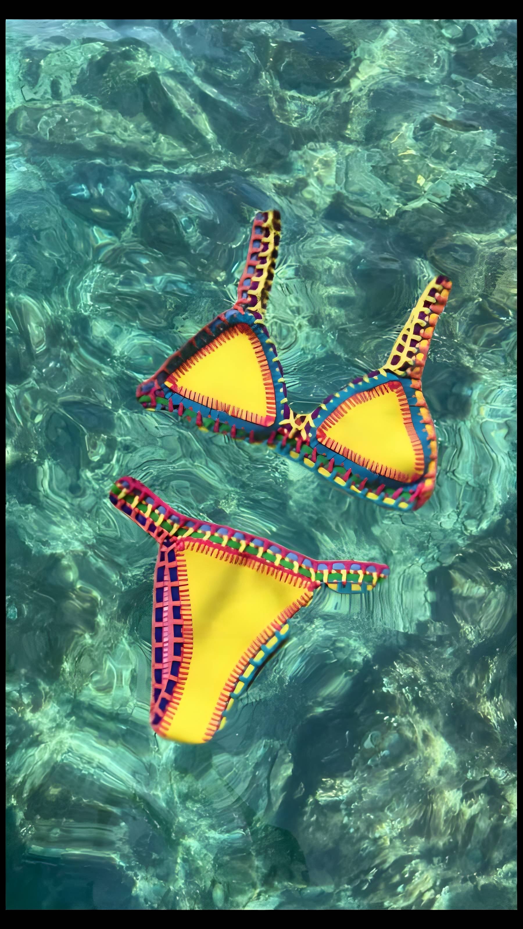 Maillot de bain Canebier Jaune